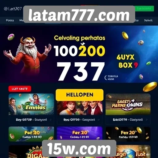 Plataforma latam777.com apresenta promoções exclusivas