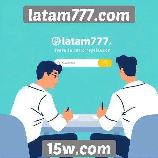 Experiência do usuário no site latam777.com em destaque